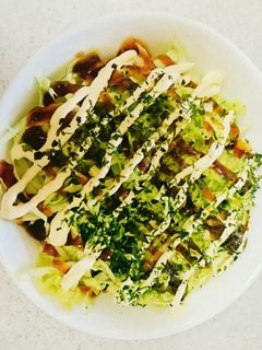 キャベツのお好み焼き風 簡単サラダ-レシピのメイン写真