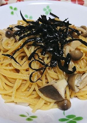簡単 キノコの和風パスタ しょうゆ系-レシピのメイン写真