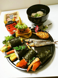 2017年節分☆はみ出し恵方巻-レシピのメイン写真