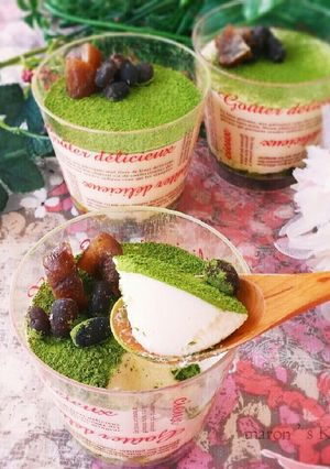 ♥抹茶のお豆腐ティラミス♥-レシピのメイン写真