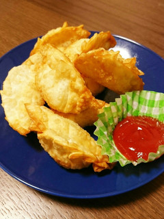 じゃがいもとコーンチーズの揚げ餃子-レシピのメイン写真
