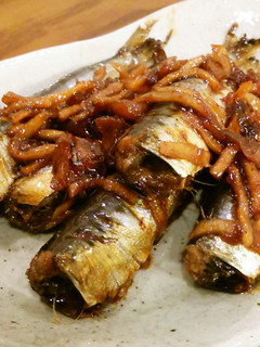 丸干しイワシの梅煮。-レシピのメイン写真