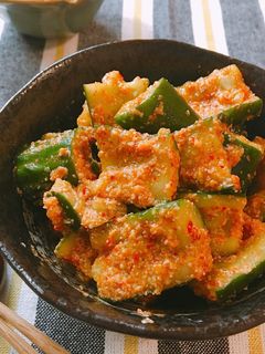 5分簡単☆居酒屋風ピリ辛やみつききゅうり-レシピのメイン写真