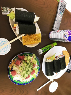 簡単ハーフ恵方巻!-レシピのメイン写真