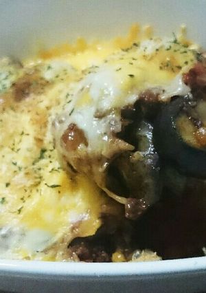 簡単時短!!茄子のミートソースグラタン-レシピのメイン写真
