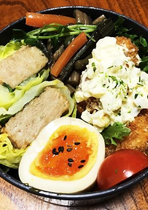 レトルトバーグのキャベツ巻き♪お弁当♪-レシピのメイン写真