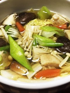 レンジで3分、お一人様スープ♪-レシピのメイン写真
