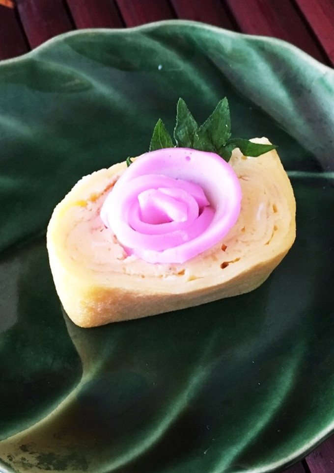 簡単☆薔薇の玉子焼き-レシピのメイン写真