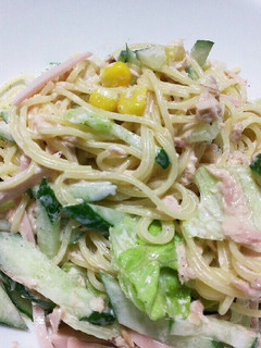 ☆ツナ入りの美味しいサラダスパゲティ☆-レシピのメイン写真