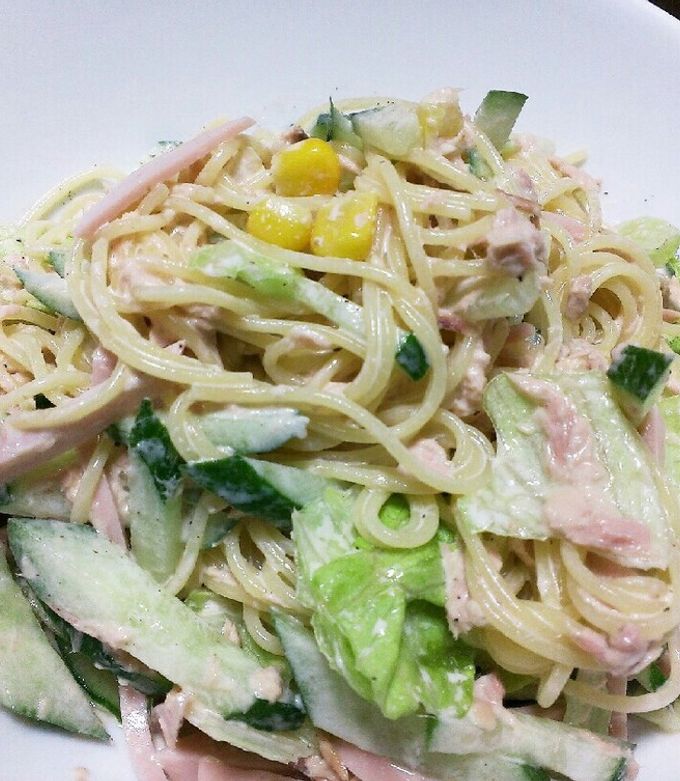 ☆ツナ入りの美味しいサラダスパゲティ☆ by るん