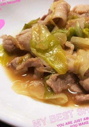 簡単節約♡豚バラと白菜の味噌炒め煮♡-レシピのメイン写真