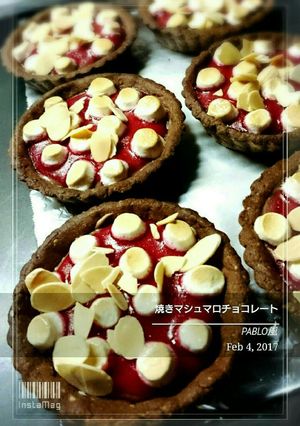 焼マシュマロチョコレートタルト-レシピのメイン写真
