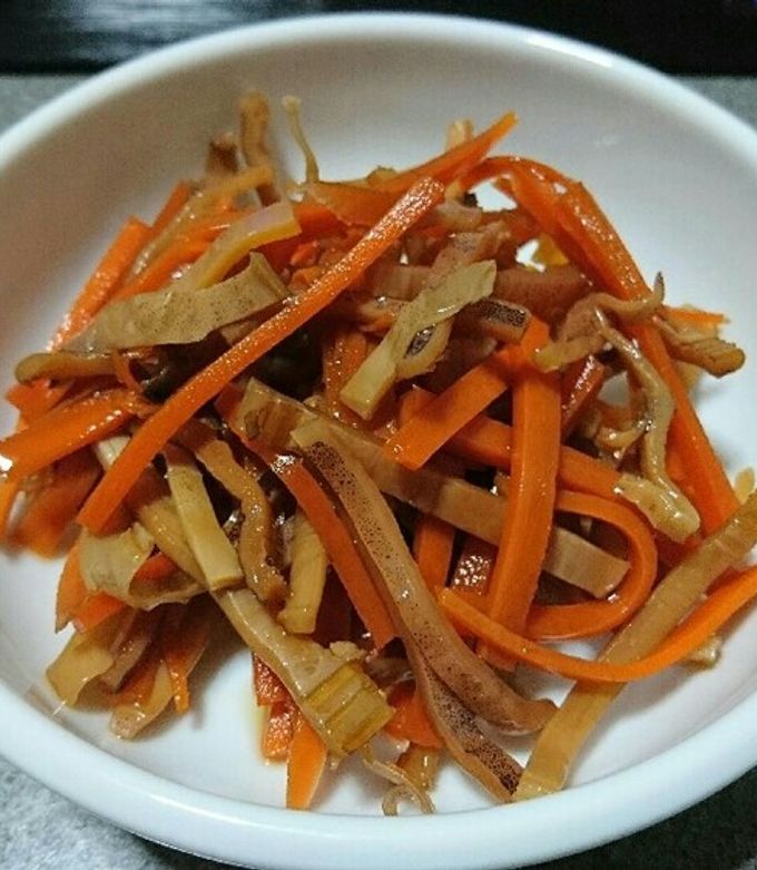 いか人参 by たかすぃ333 【クックパッド】 簡単おいしいみんなの