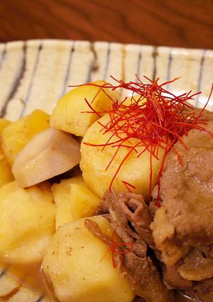 ご飯すすむ！里芋と牛肉の甘辛煮-レシピのメイン写真