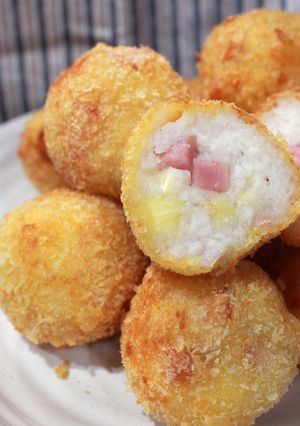簡単♪ベーコンチーズはんぺんフライ-レシピのメイン写真