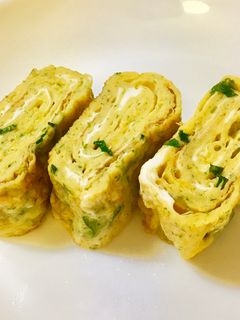 青海苔入りの玉子焼き-レシピのメイン写真