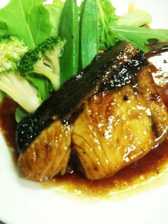 ※砂糖控えめ!ぶりの照り焼き-レシピのメイン写真