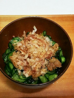 きゅうりともずくで梅肉の酢の物-レシピのメイン写真