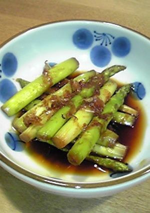 ◎焼きアスパラのおかかあえ-レシピのメイン写真