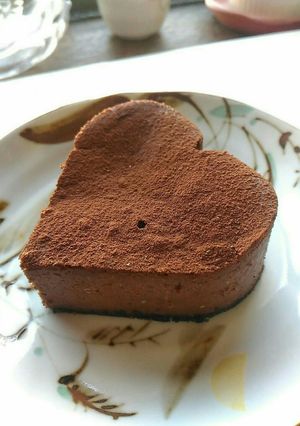 簡単チョコレートチーズケーキ-レシピのメイン写真