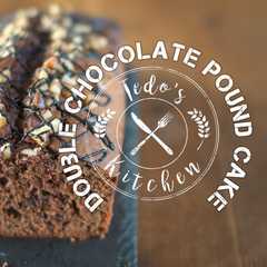 รูปของ ダブルチョコパウンドケーキの作り方