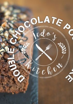ダブルチョコパウンドケーキの作り方-レシピのメイン写真