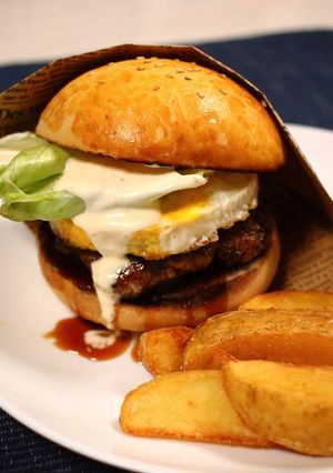 マックより美味しい！てりたまバーガー♪-レシピのメイン写真