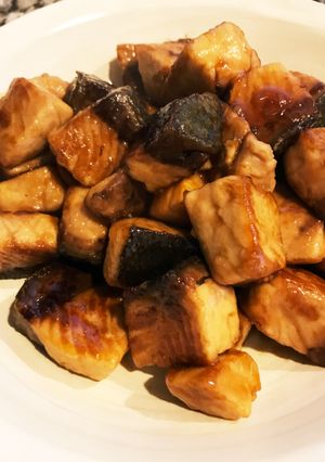 ぶりのサイコロ照り焼き-レシピのメイン写真