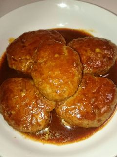 お手軽煮込みハンバーグ♪-レシピのメイン写真