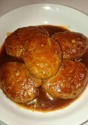 お手軽煮込みハンバーグ♪-レシピのメイン写真