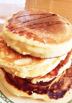 簡単ふわふわ！ホットケーキ-レシピのメイン写真