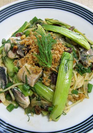 鰯とステッキオのパスタ-レシピのメイン写真