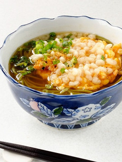 レンジで簡単☆海老天風玉子そば!-レシピのメイン写真