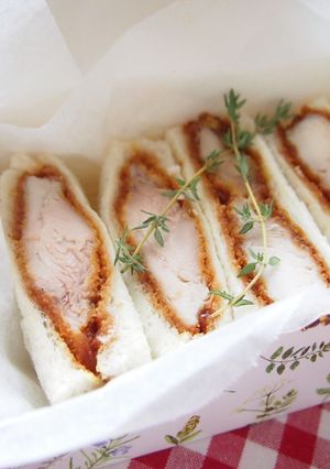 どこかなつかしいチキンカツサンド-レシピのメイン写真