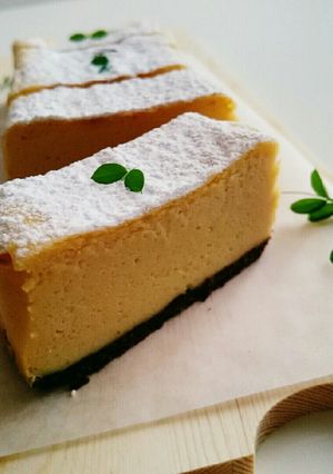 秘密にしたい簡単濃厚ベイクドチーズケーキ-レシピのメイン写真