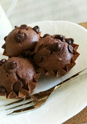 簡単すぎるチョコカップケーキ-レシピのメイン写真