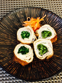 豚ロース油揚げ巻き巻き-レシピのメイン写真