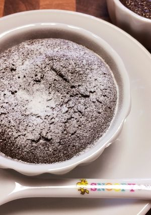 豆乳でも濃厚♡コーヒー入りガトーショコラ-レシピのメイン写真