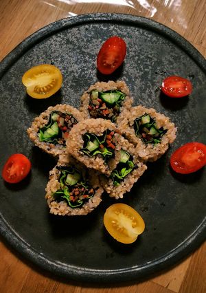 ヘルシーな玄米ロール✨-レシピのメイン写真