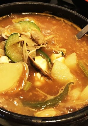 テンジャンチゲ 된장 찌개(韓国味噌汁)-レシピのメイン写真