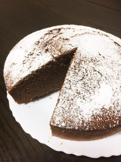 超簡単!HMで濃厚チョコレートケーキ-レシピのメイン写真
