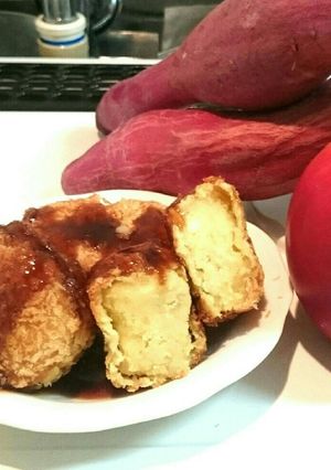 さつまいもコロッケ～りんご風味～-レシピのメイン写真