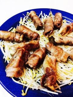 お弁当に☆ヘルシー♪エリンギの豚肉巻き-レシピのメイン写真