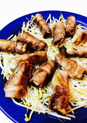 お弁当に☆ヘルシー♪エリンギの豚肉巻き-レシピのメイン写真