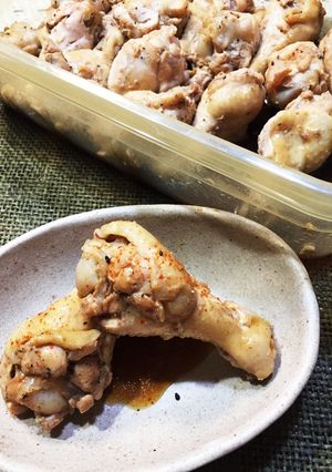 作りおき♪ 鶏手羽元オイスターソース漬け-レシピのメイン写真