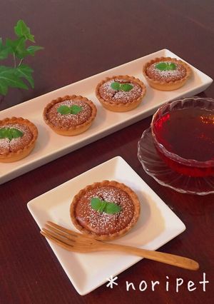 簡単♡ベイクド チョコチーズタルト♡-レシピのメイン写真
