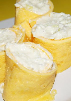 じゃこネギ豆腐の卵巻き-レシピのメイン写真