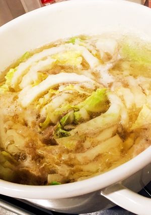豚肉と白菜のミルフィーユ鍋-レシピのメイン写真