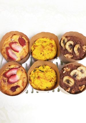 糖質制限！おからパウダーで簡単マフィン♡-レシピのメイン写真