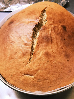 丸型でも!紅茶シフォンケーキ-レシピのメイン写真